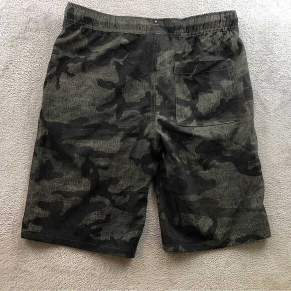Timberland Boys Shorts Large Drawstring Camouflage Casual Pull On Athleisure - Picture 13 of 13